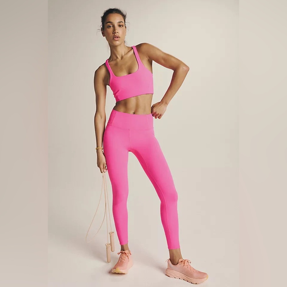 Free People Movement Never Better Pink Leggings